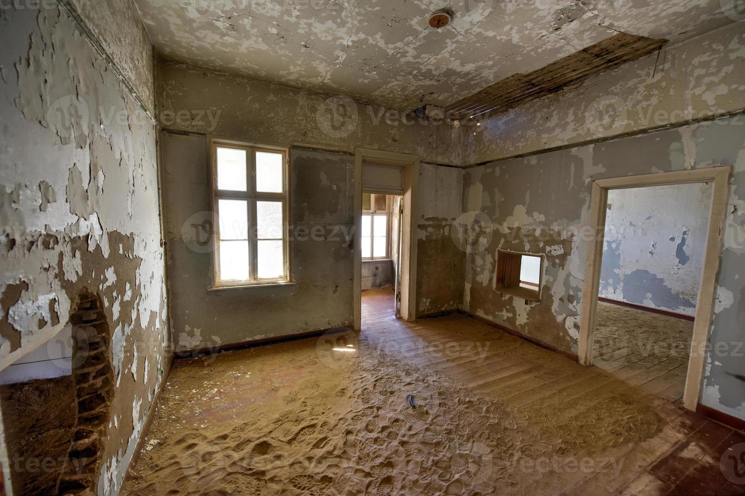 Ghost town Kolmanskop, Namibia photo