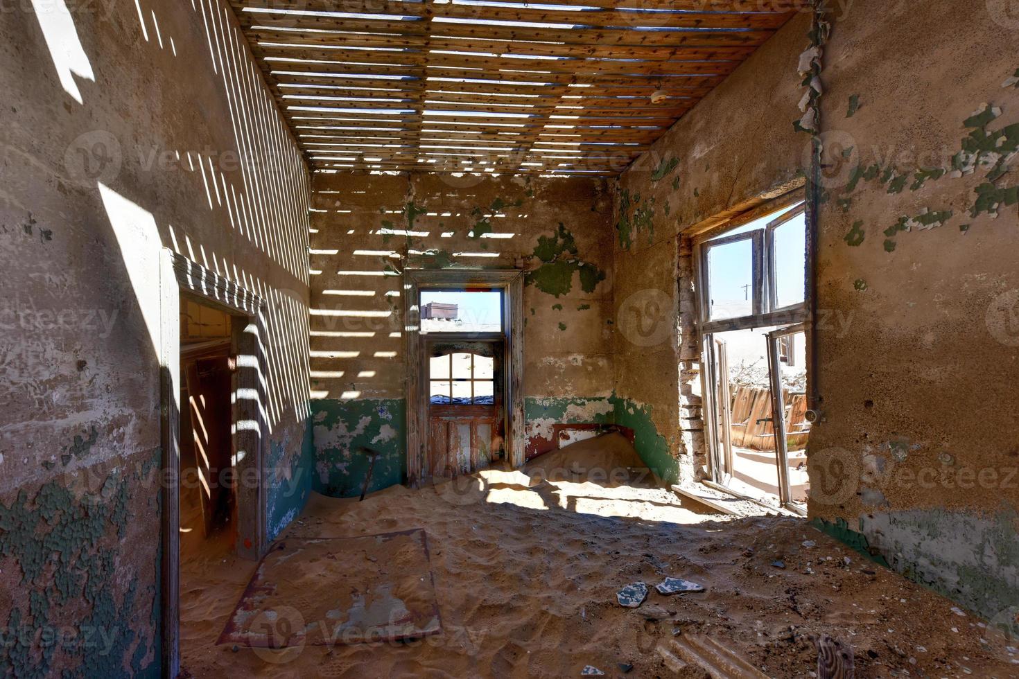 Ghost town Kolmanskop, Namibia photo