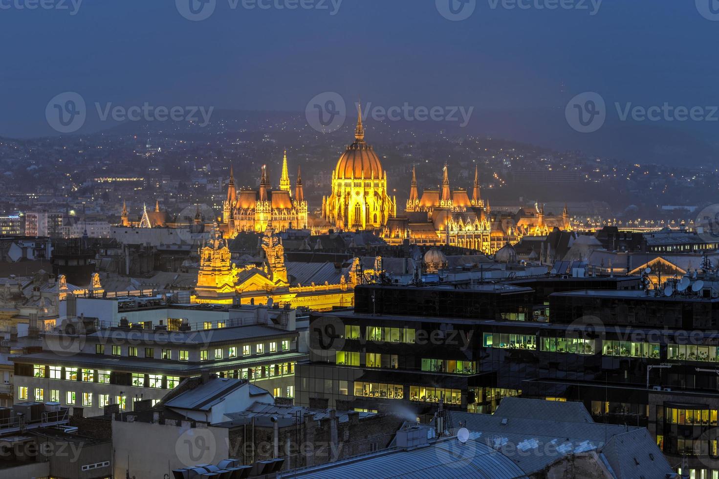 vista de budapest, hungría foto