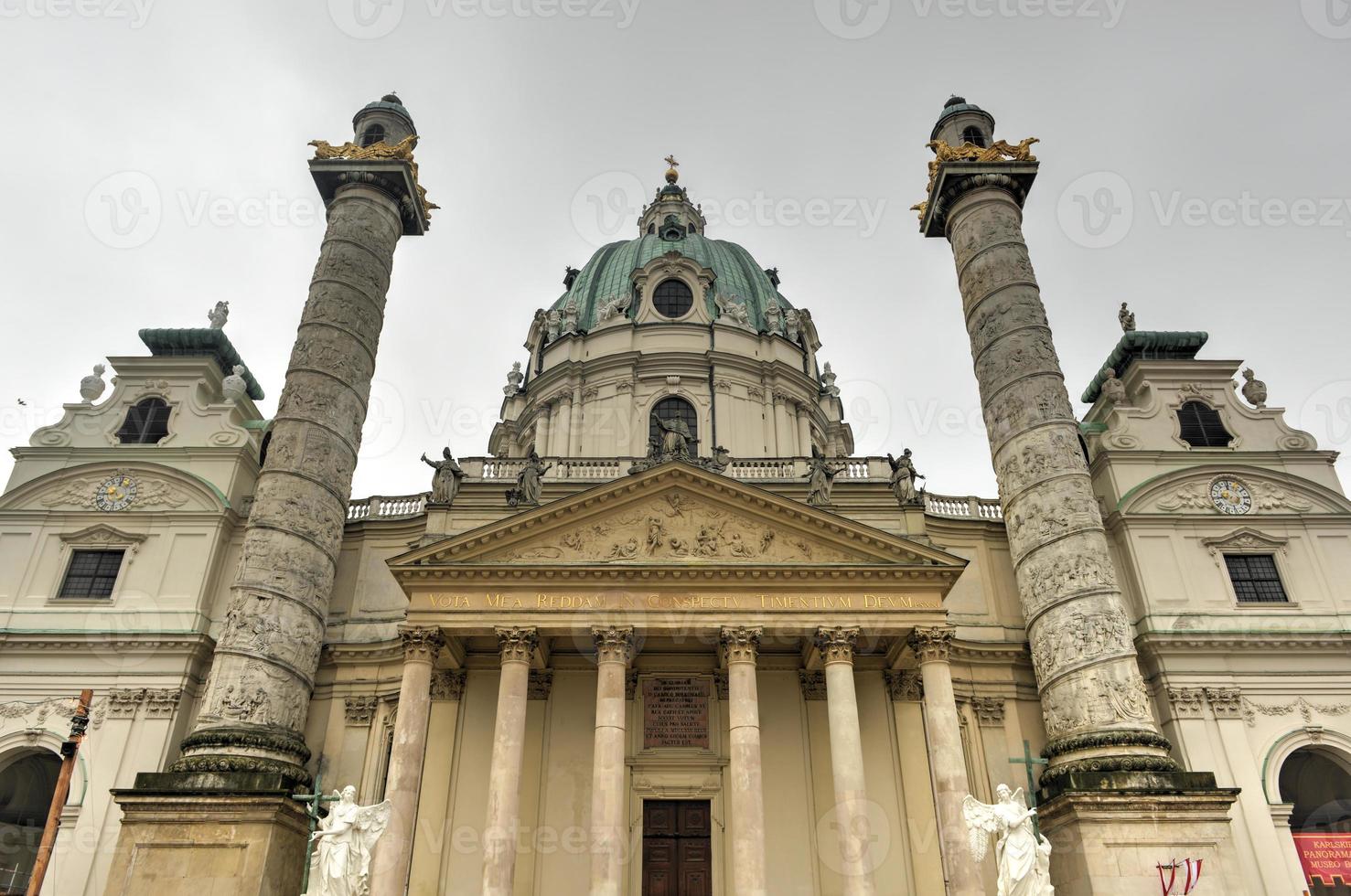 Karlskirche in Vienna photo
