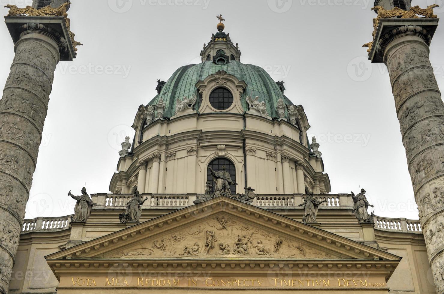Karlskirche in Vienna photo