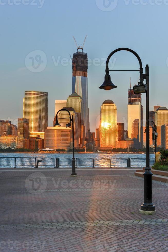 New York Skyline from Jersey City, New Jersey. photo