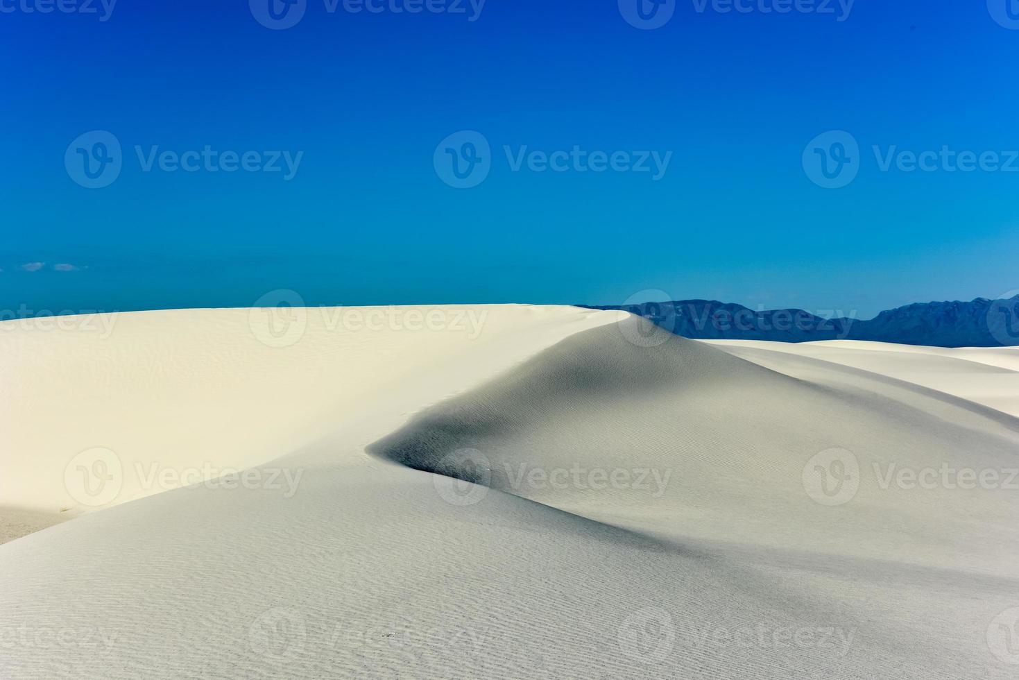 White Sands National Monument in New Mexico. photo