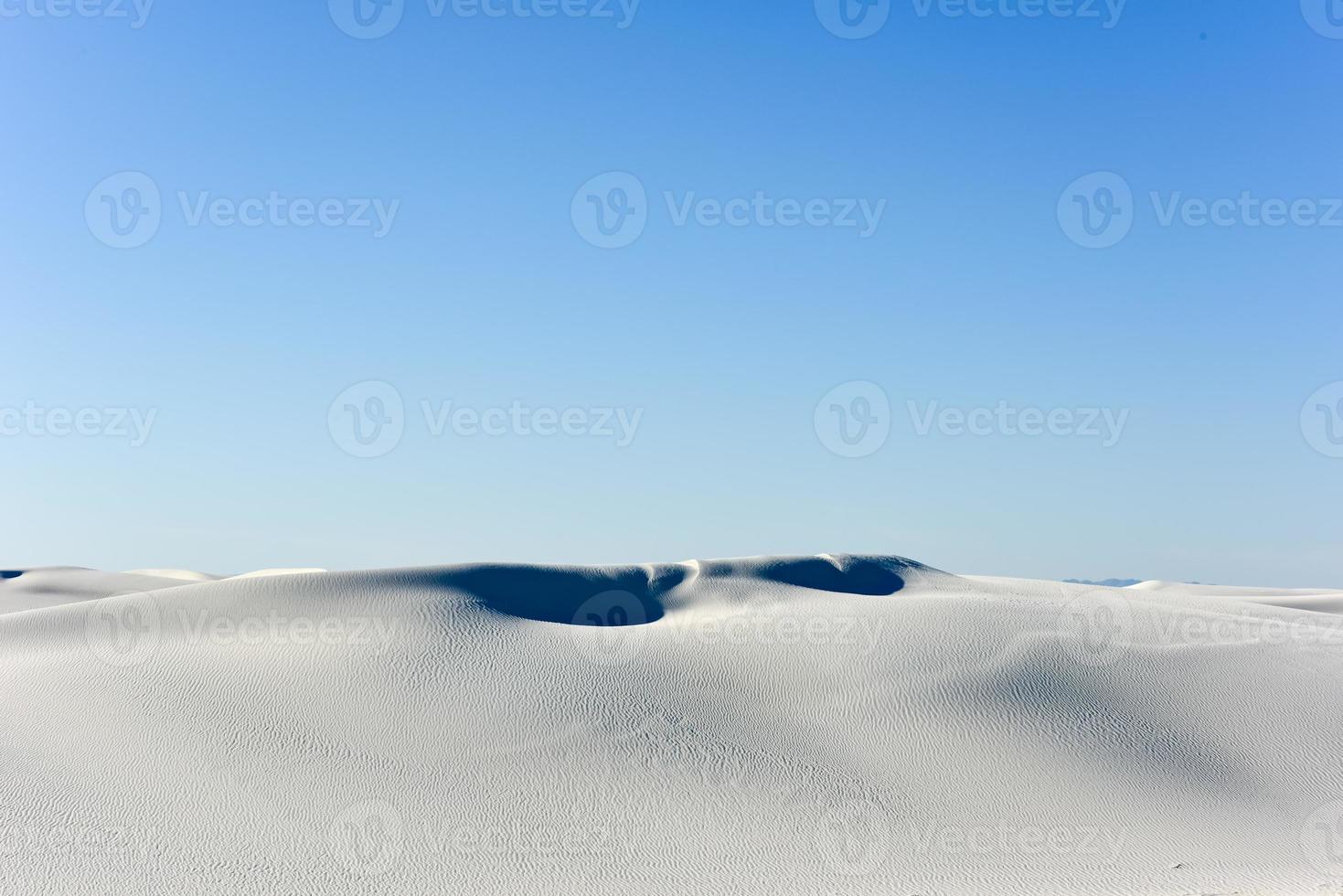 White Sands National Monument in New Mexico. photo