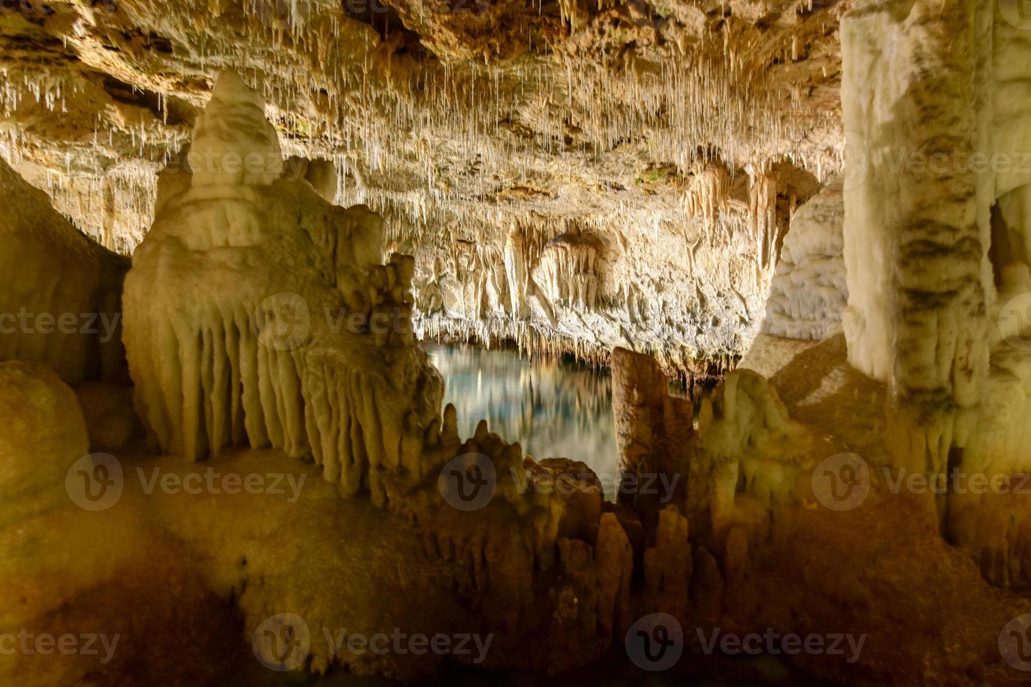 Crystal Cave in Bermuda. Subterranean cavern located in Hamilton Parish, close to Castle Harbour. photo