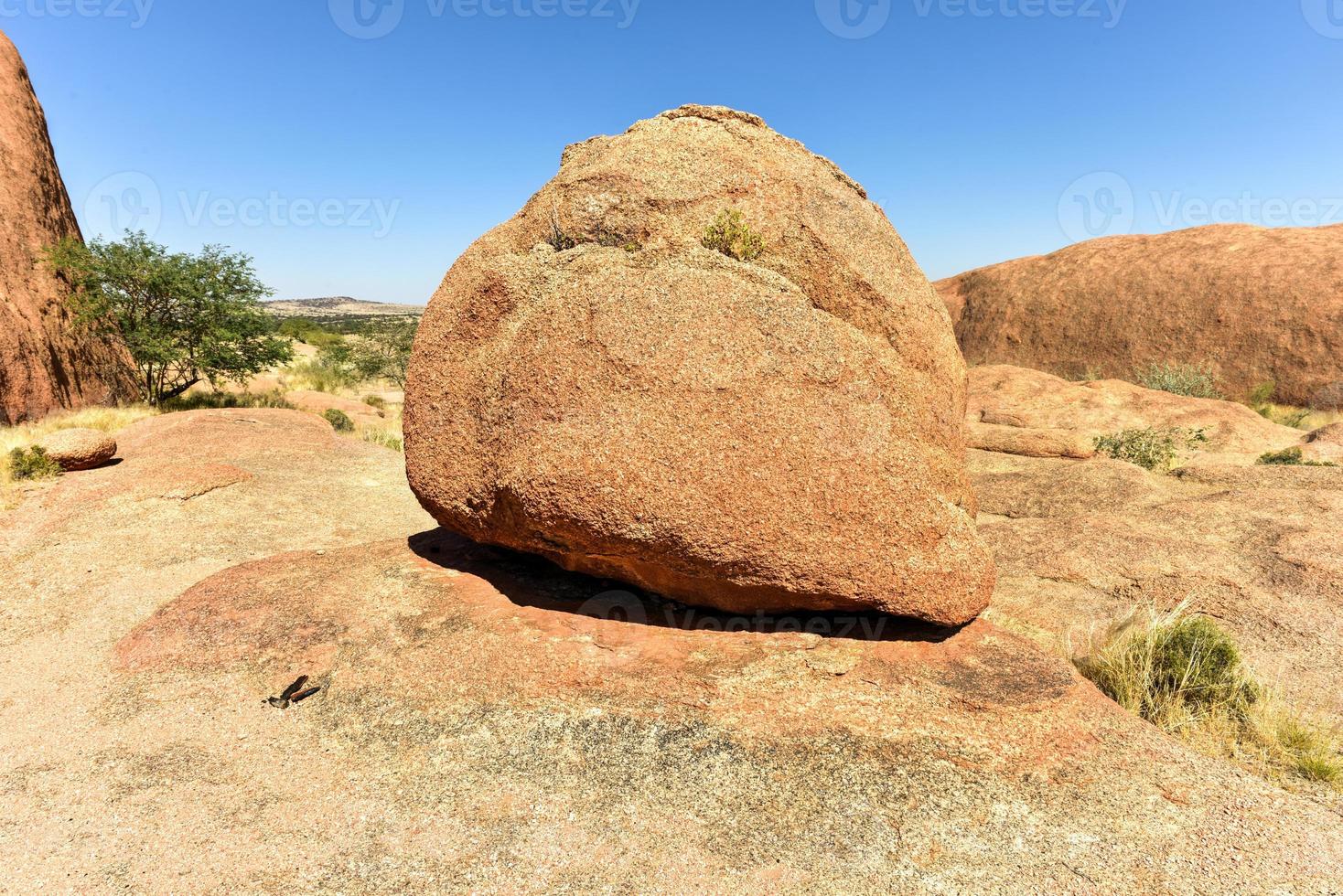 Rock formations in Spitzkoppe, Namibia photo