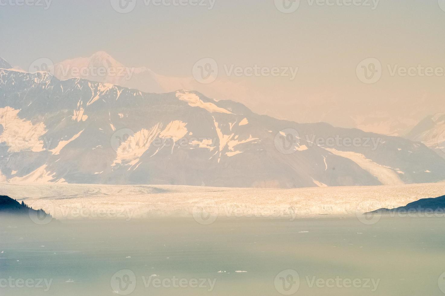 Hubbard Glacier located in eastern Alaska and part of Yukon, Canada, and named after Gardiner Hubbard. photo