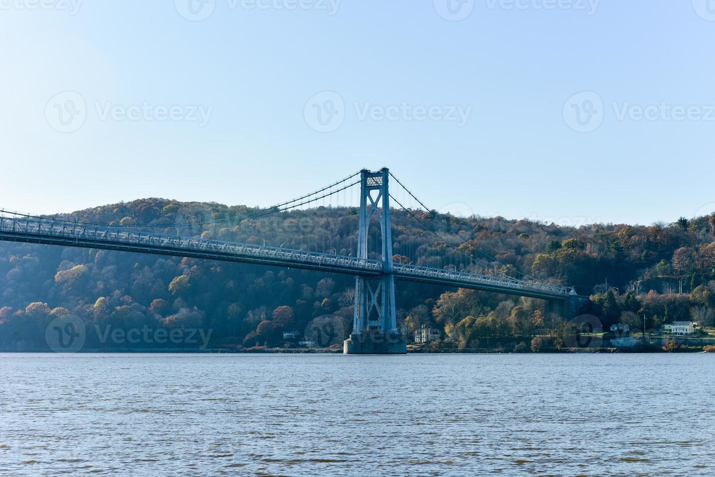 Mid-Hudson Bridge crossing the Hudson River in Poughkeepsie, New York photo