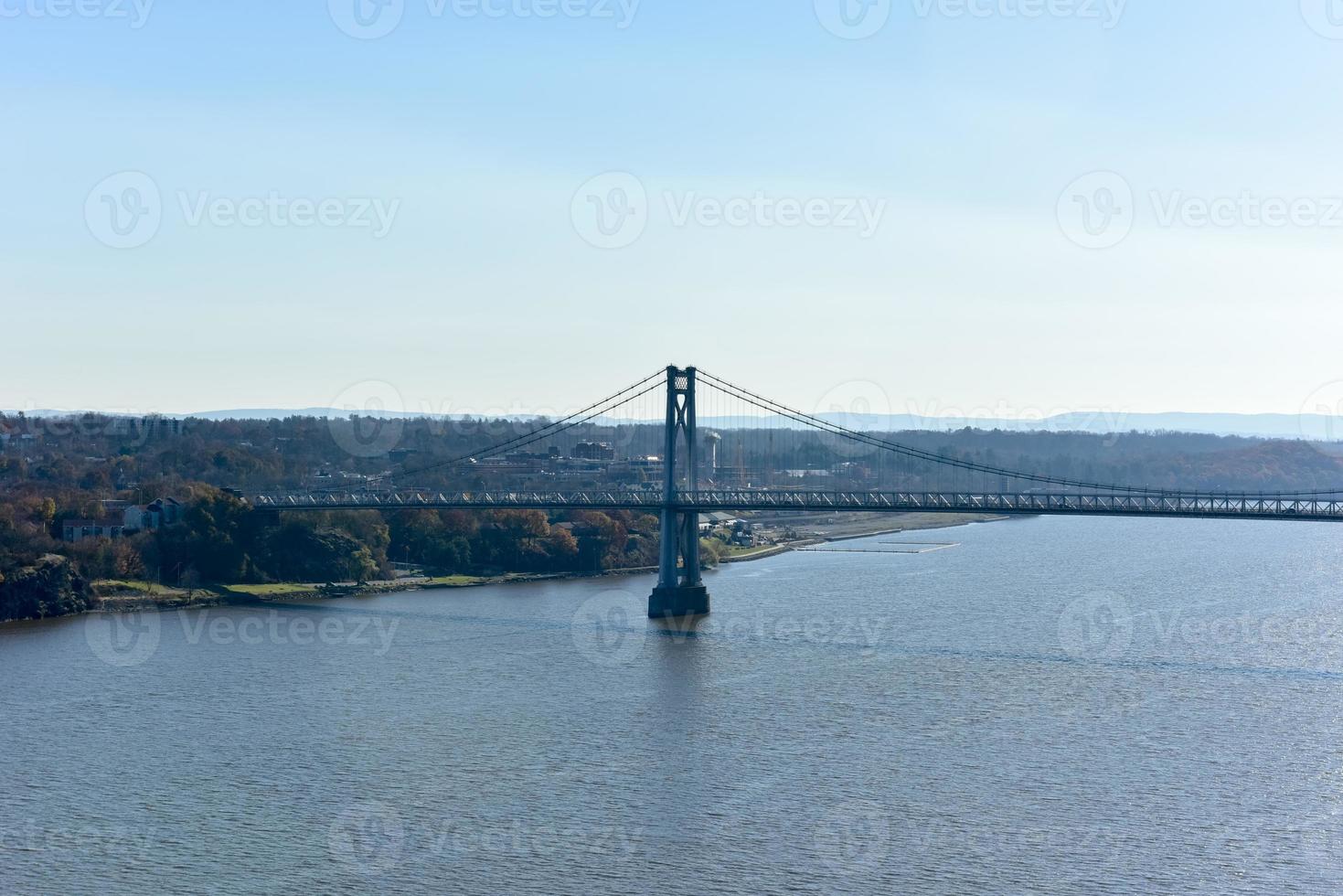 Mid-Hudson Bridge crossing the Hudson River in Poughkeepsie, New York photo