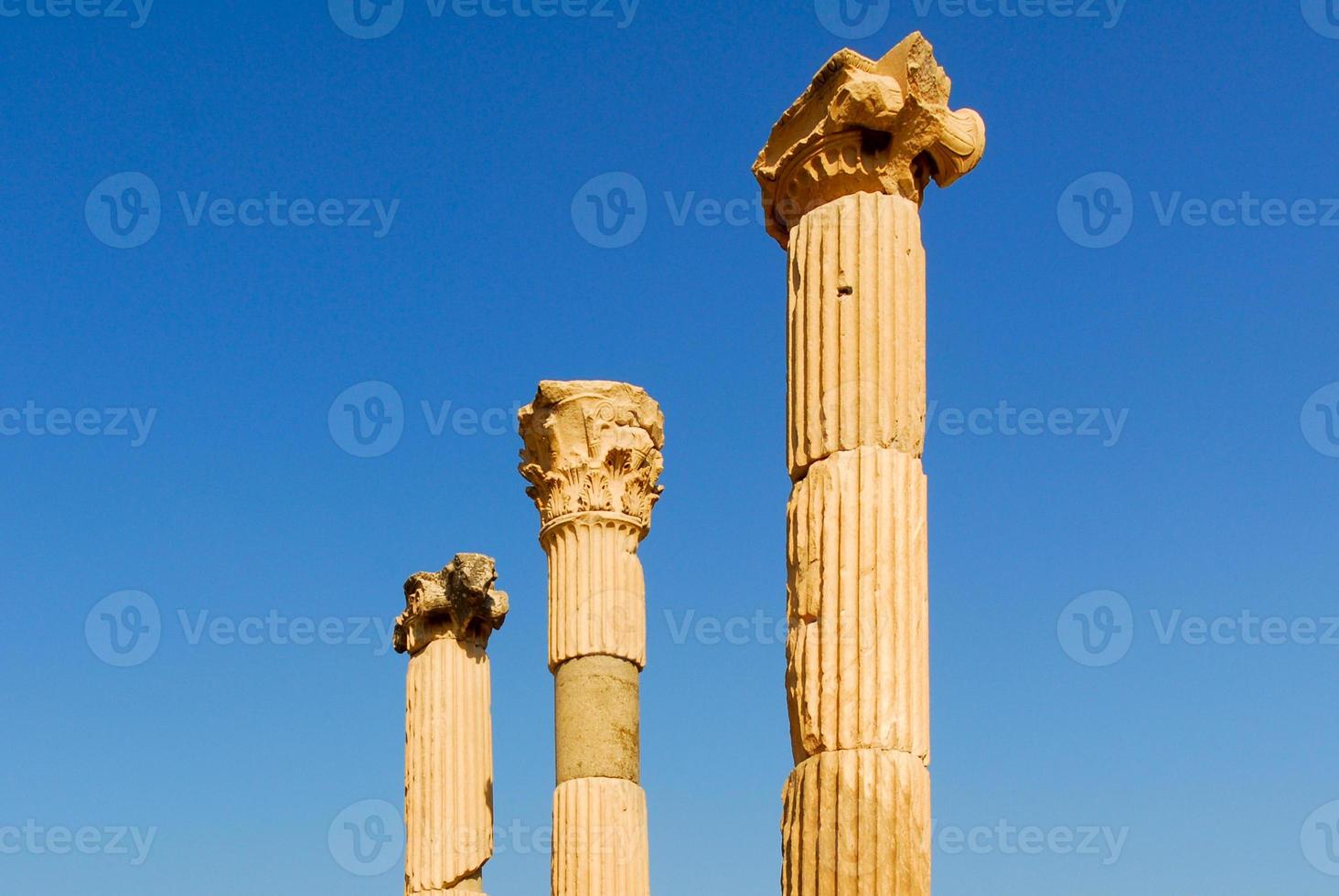 la antigua ciudad de efeso, turquía. efeso es un sitio del patrimonio mundial de la unesco. foto