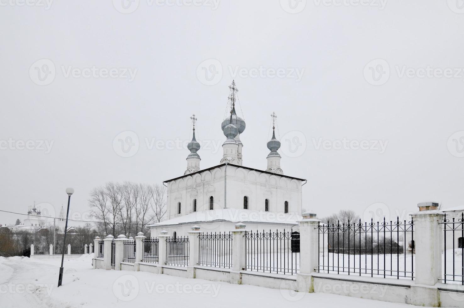 Pokrovsky Monastery in the ancient town of Suzdal in the Golden Ring of Russia. photo