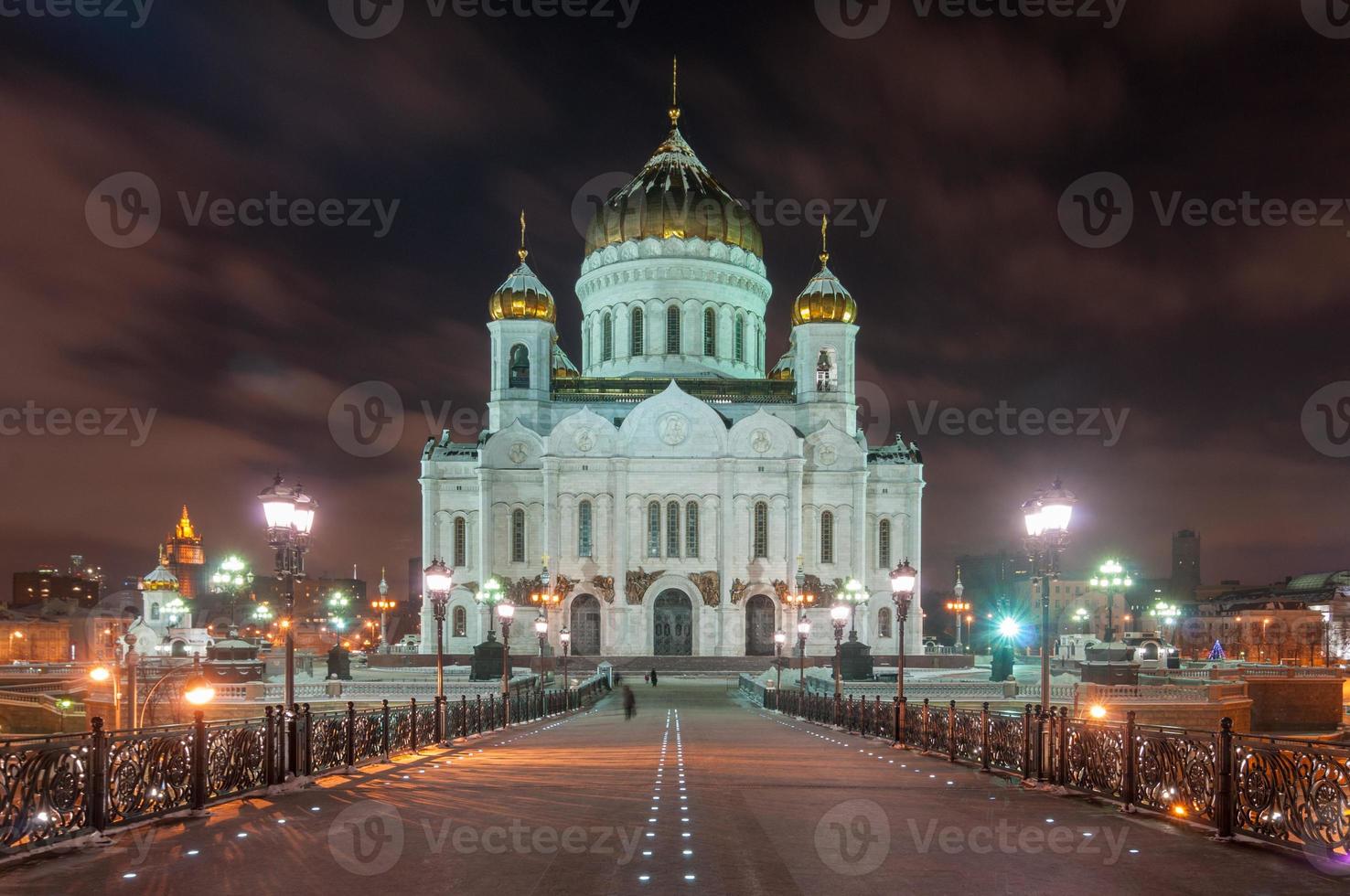 la catedral de cristo salvador - moscú, rusia foto