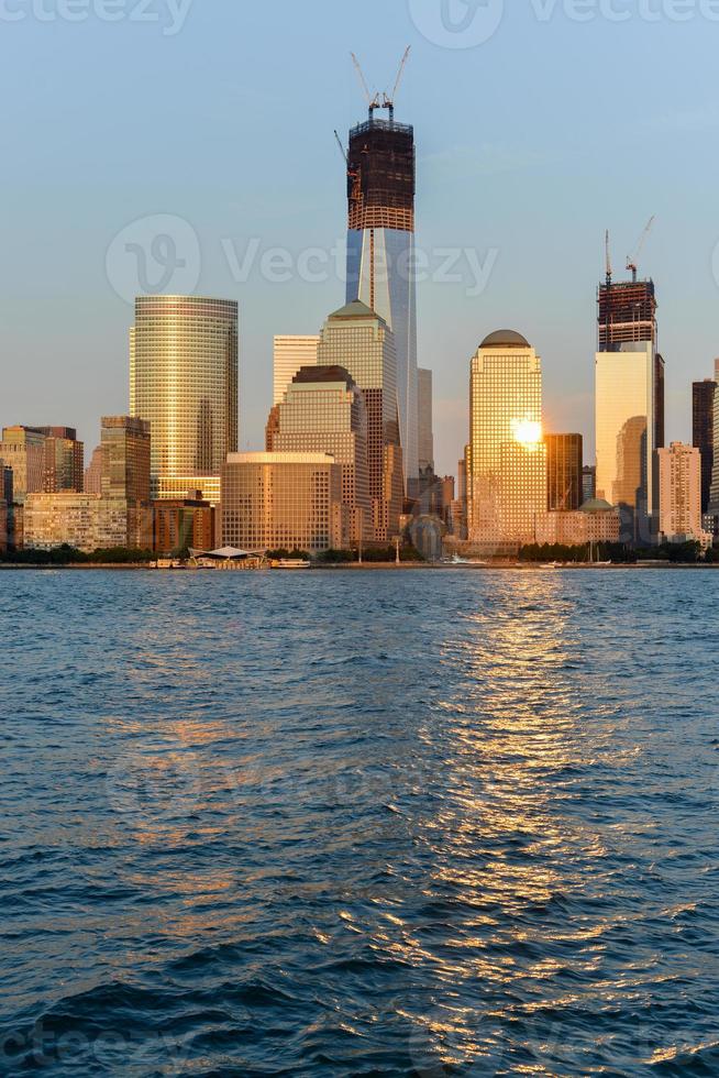 New York Skyline from Jersey City, New Jersey. photo