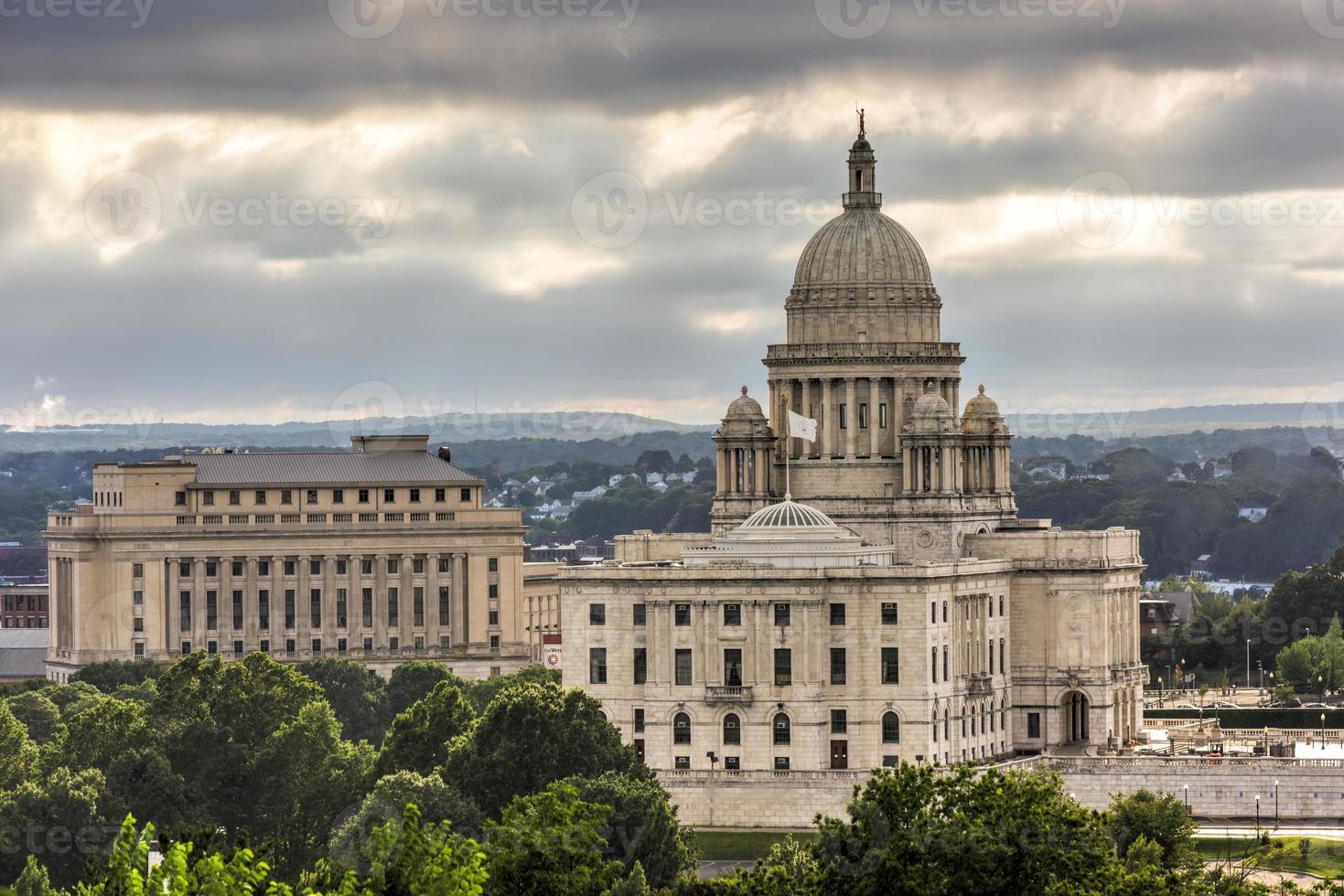 The Rhode Island State House, the capitol of the U.S. state of Rhode Island. photo