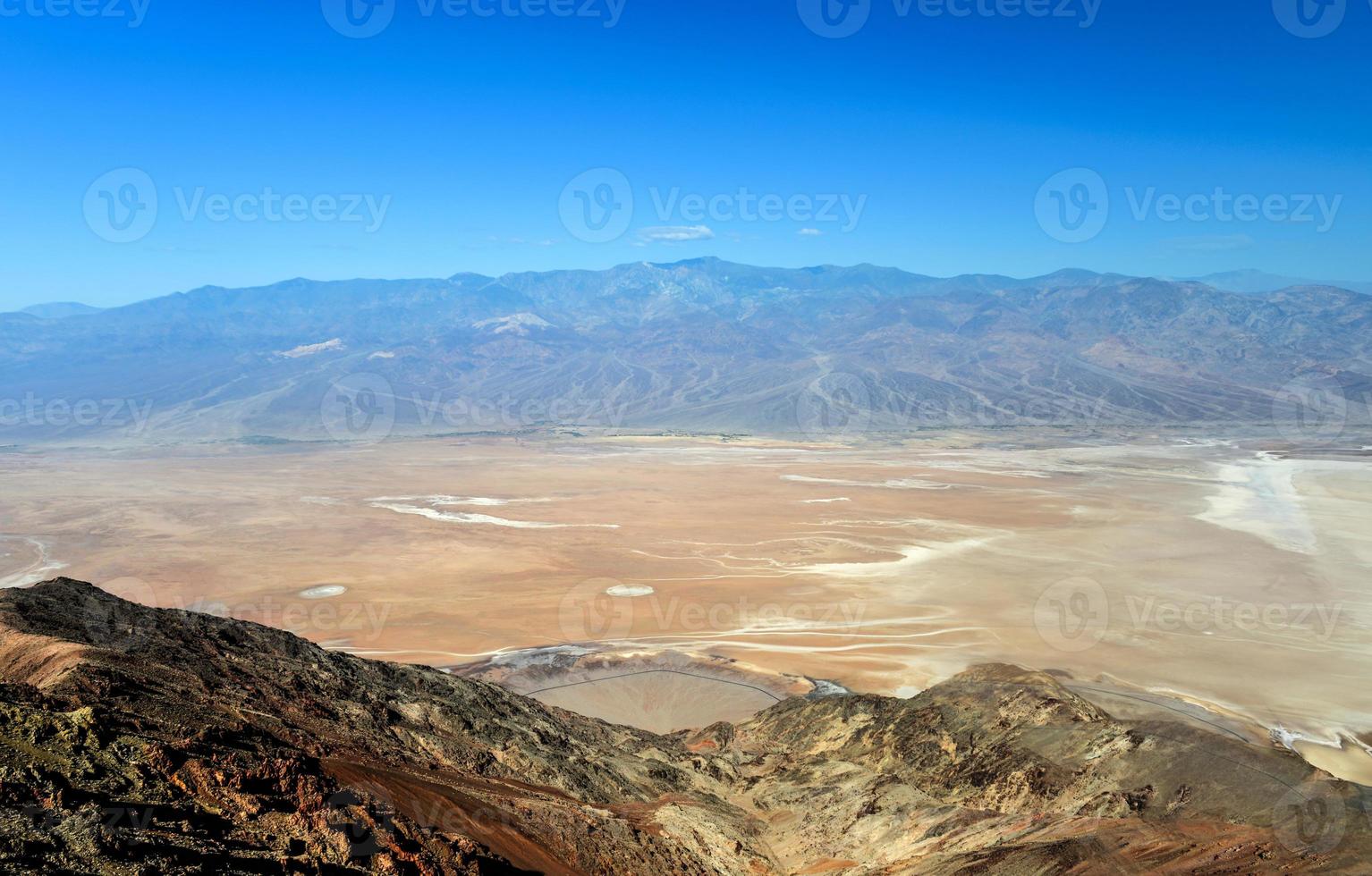 vista de dante, valle de la muerte foto