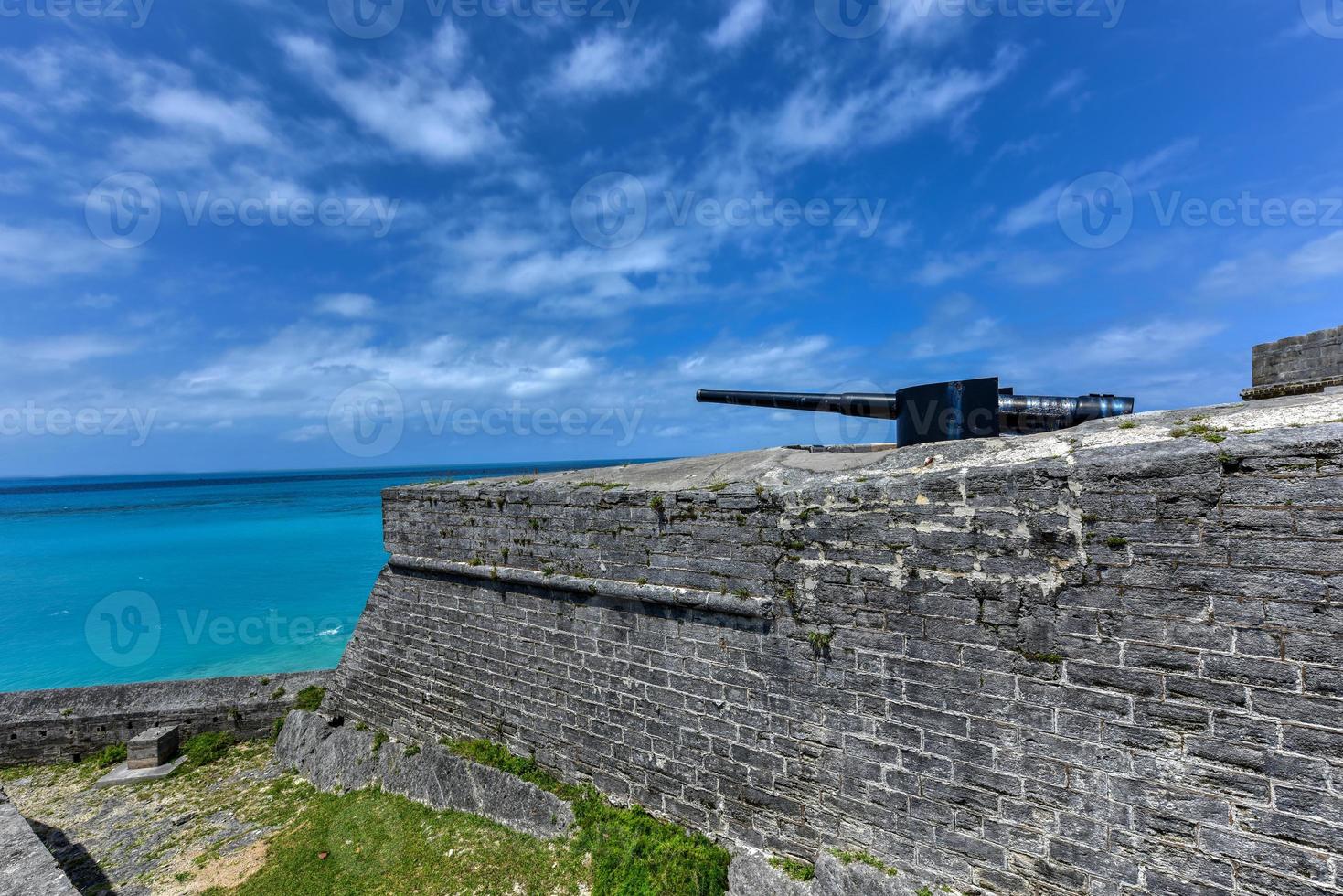 Fort Saint Catherine in St. George's, Bermuda. photo