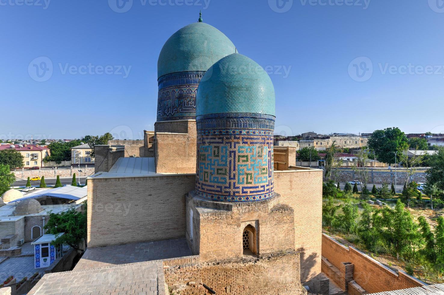 Shah-i-Zinda or Shohizinda, a necropolis in Samarkand, Uzbekistan. photo