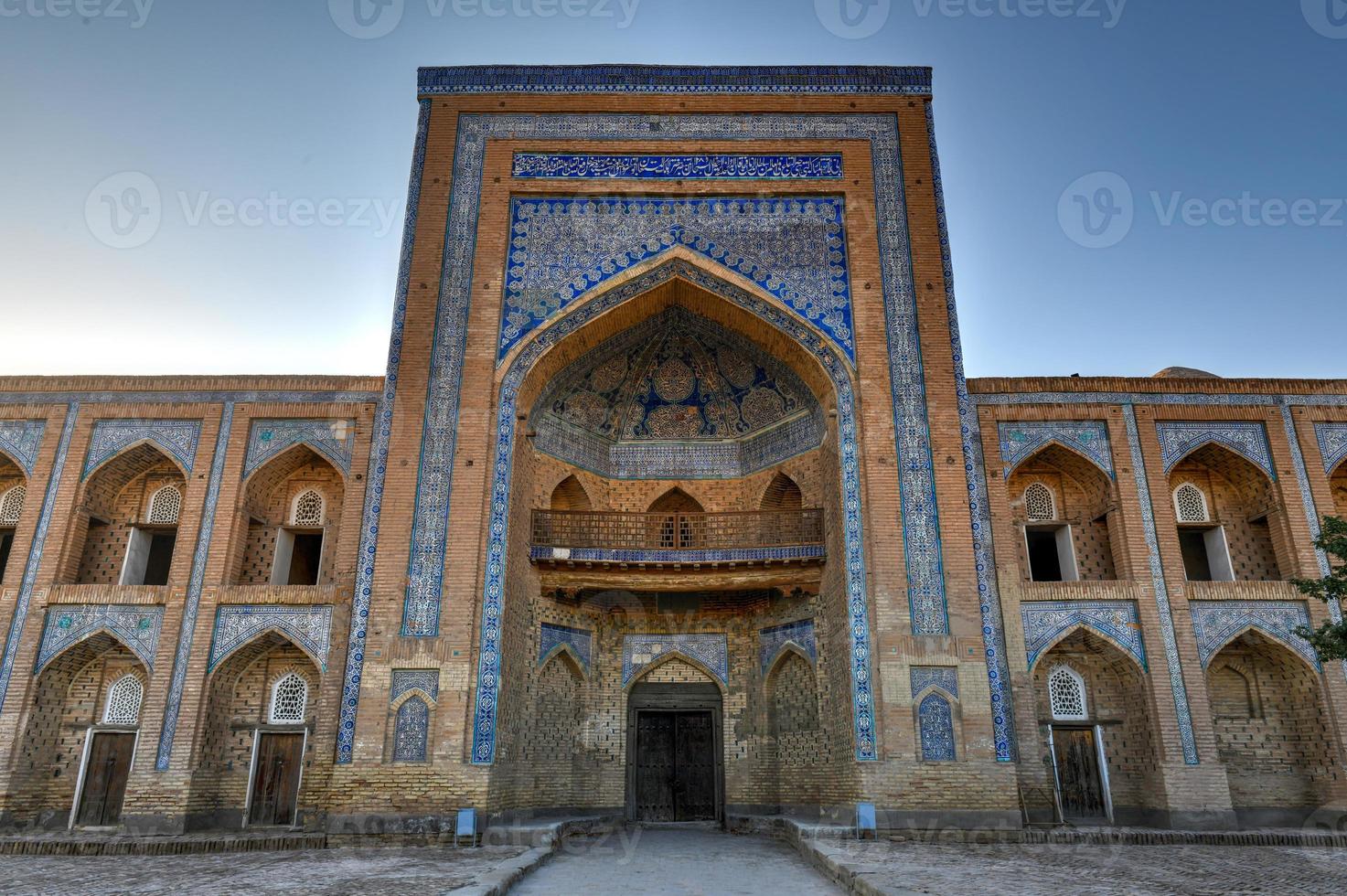 Mohammed Rakhim Khan Madrassah in Khiva, Uzbekistan. photo