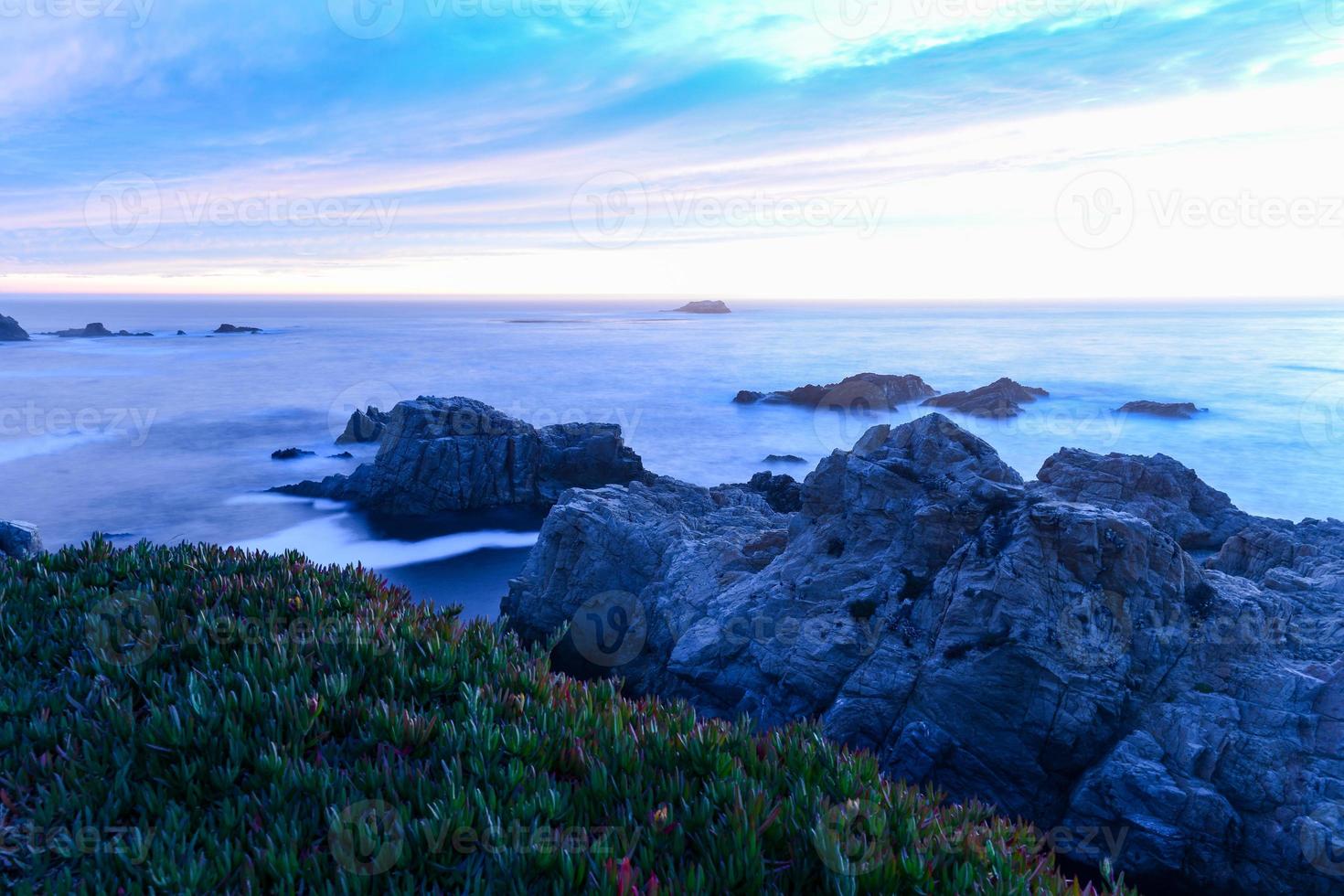 View of the rocky Pacific Coast from Garrapata State Park, California. photo