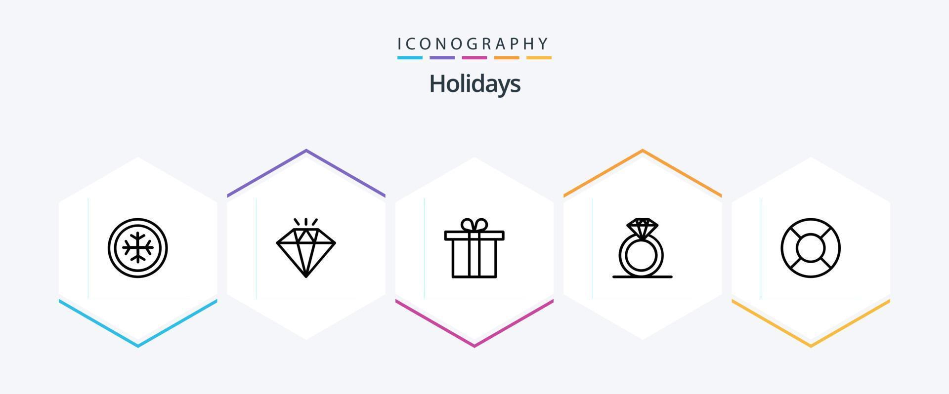 Holidays 25 Line icon pack including . . holidays. recreations. float vector