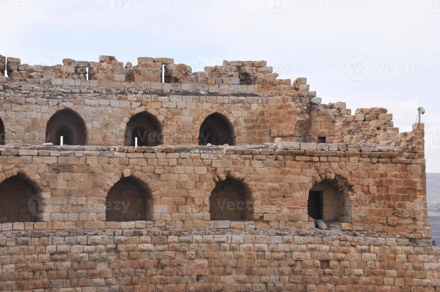Al Karak or Kerak Crusader Castle, Jordan photo