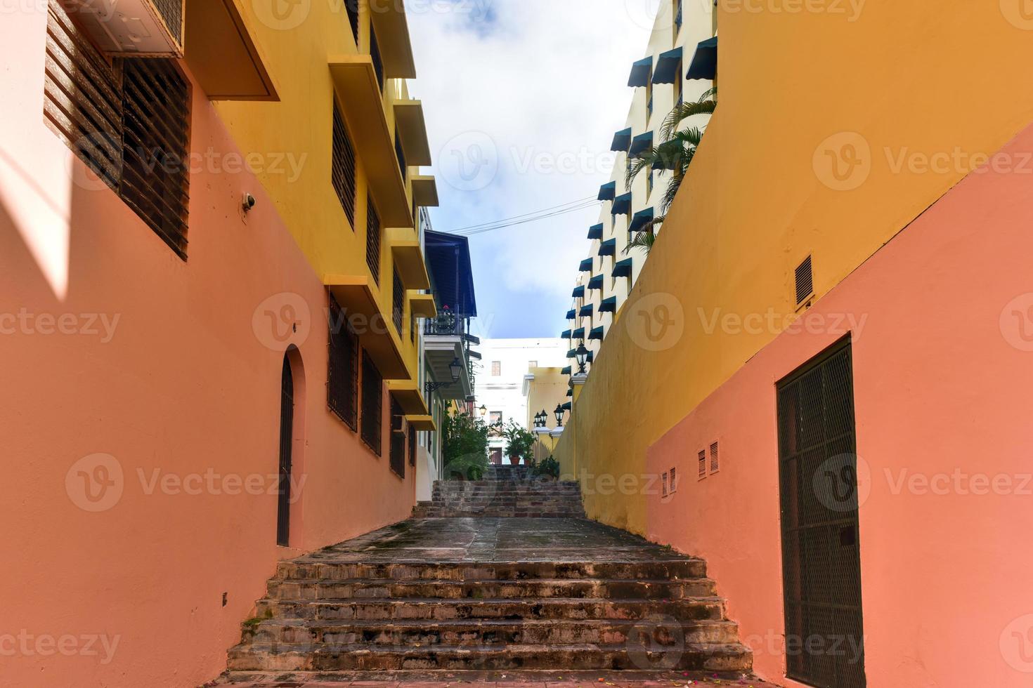 Nuns Stairway in Old San Juan, Puerto Rico. photo