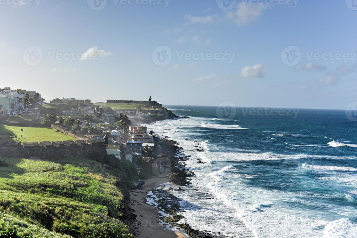 Castillo San Felipe del Morro also known as Fort San Felipe del Morro or Morro Castle. It is a 16th-century citadel located in San Juan, Puerto Rico. photo