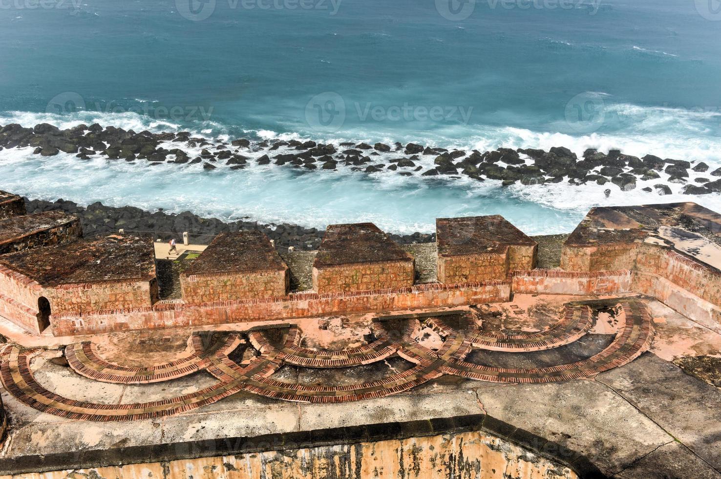 Castillo San Felipe del Morro also known as Fort San Felipe del Morro or Morro Castle. It is a 16th-century citadel located in San Juan, Puerto Rico. photo