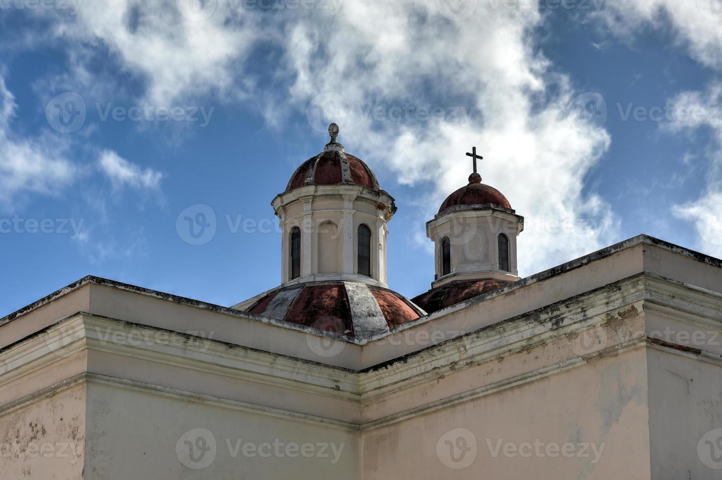 Cathedral of San Juan Bautista is a Roman Catholic cathedral in Old San Juan, Puerto Rico. This church is built in 1521 and is the oldest church in the United States. photo