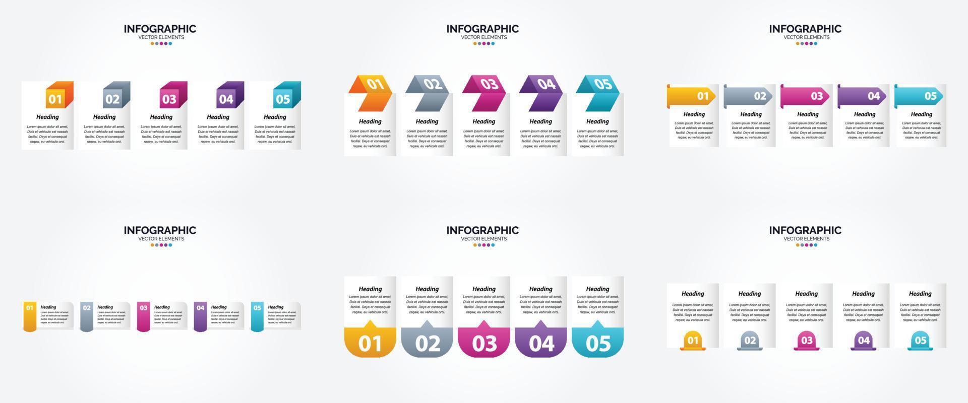 Vector illustration infographics Flat design set for advertising brochure flyer and magazine