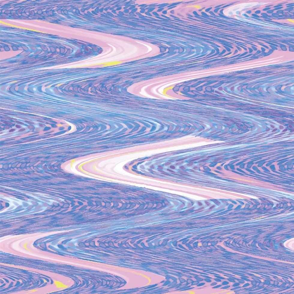 fondo abstracto de frecuencia de onda giratoria con fondo vectorial de color azul pastel y rosa tranquilo aislado. espacio de copia en forma cuadrada para papel tapiz, telón de fondo, publicación en medios sociales, afiche y otros. vector