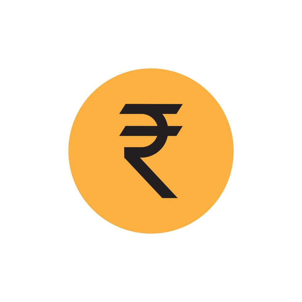 Indian Rupee icon. Indian Rupee sign vector