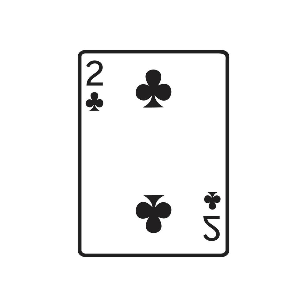diseño de ilustración de vector de plantilla de icono de tarjeta de casino,diseño de ilustración de icono de vector de tarjeta de juego