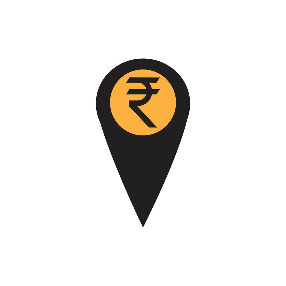 Indian Rupee icon. Indian Rupee sign vector