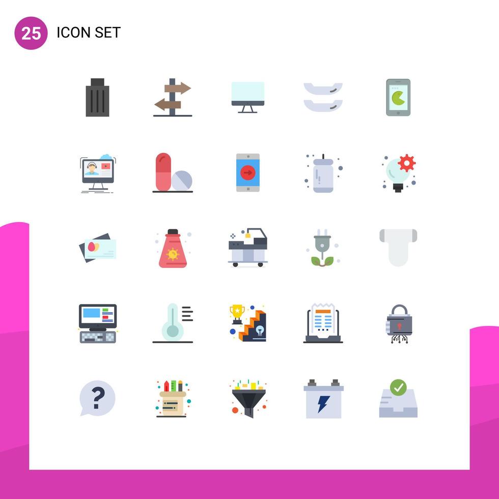 25 Creative Icons Modern Signs and Symbols of hardware mobile computer buy boat Editable Vector Design Elements