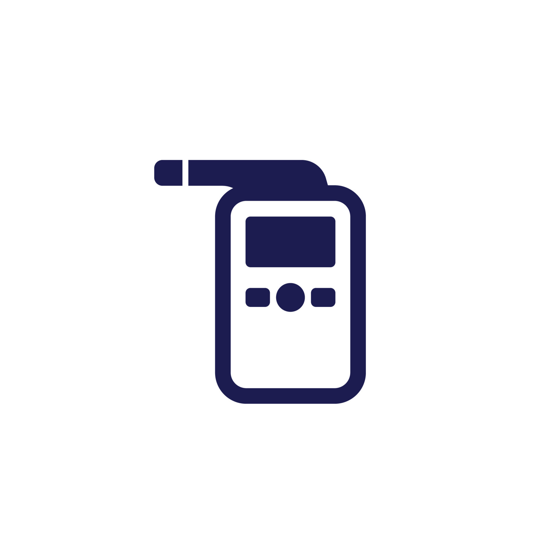 breathalyzer, breath alcohol tester analyzer, device for estimating blood  alcohol content 5519421 Vector Art at Vecteezy