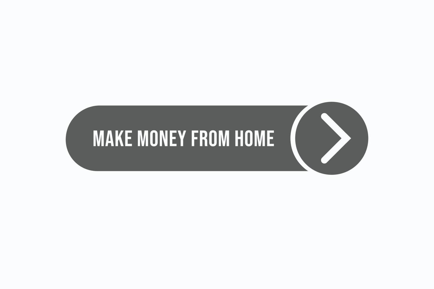 make money from money button vectors.sign label speech bubble make money from money vector