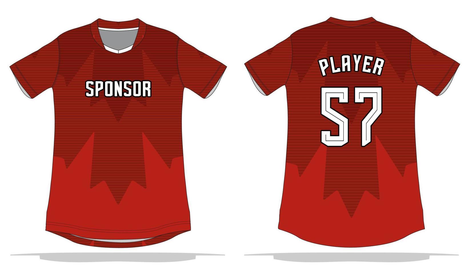 sport uniform pattern background design vector