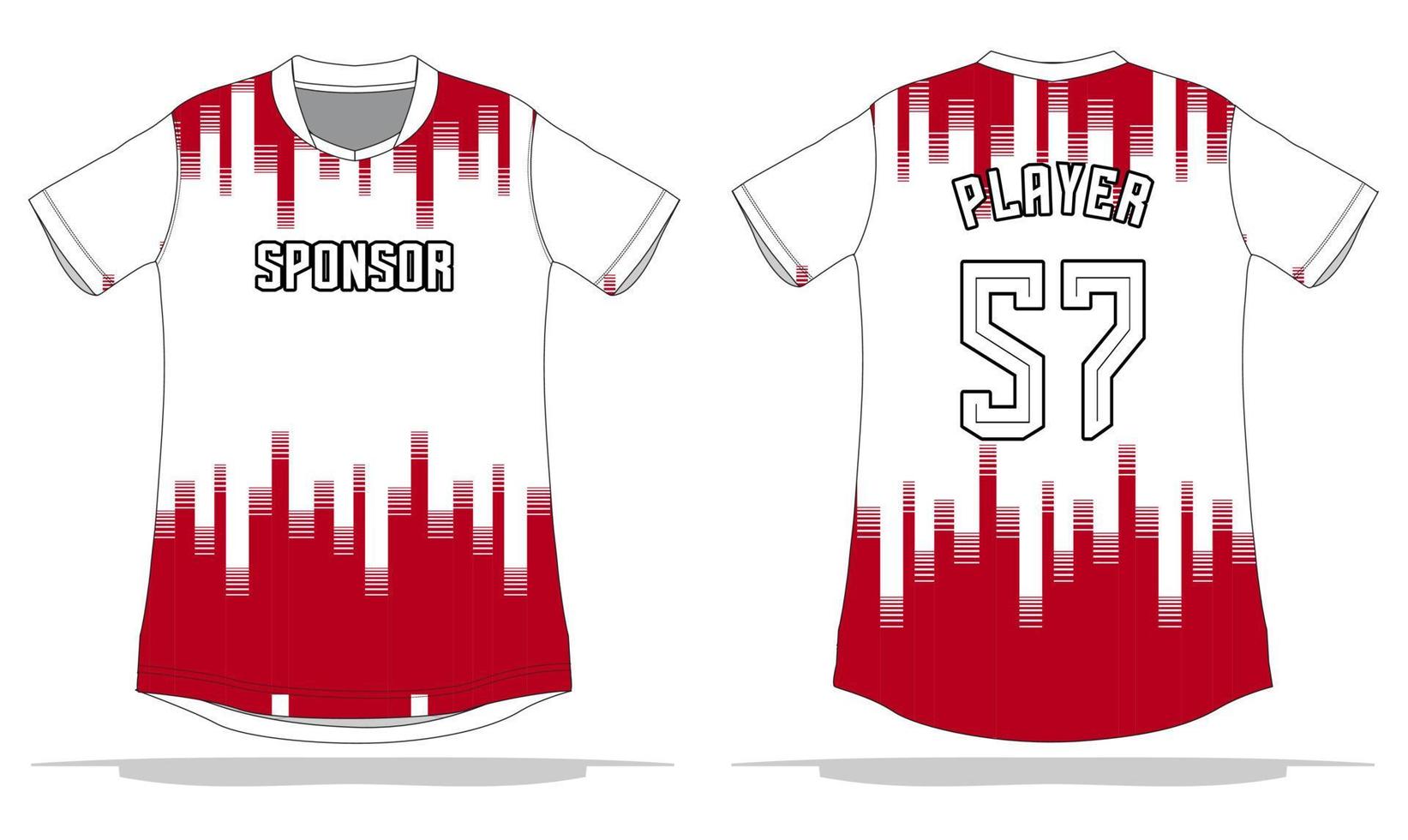 sport uniform pattern background design vector