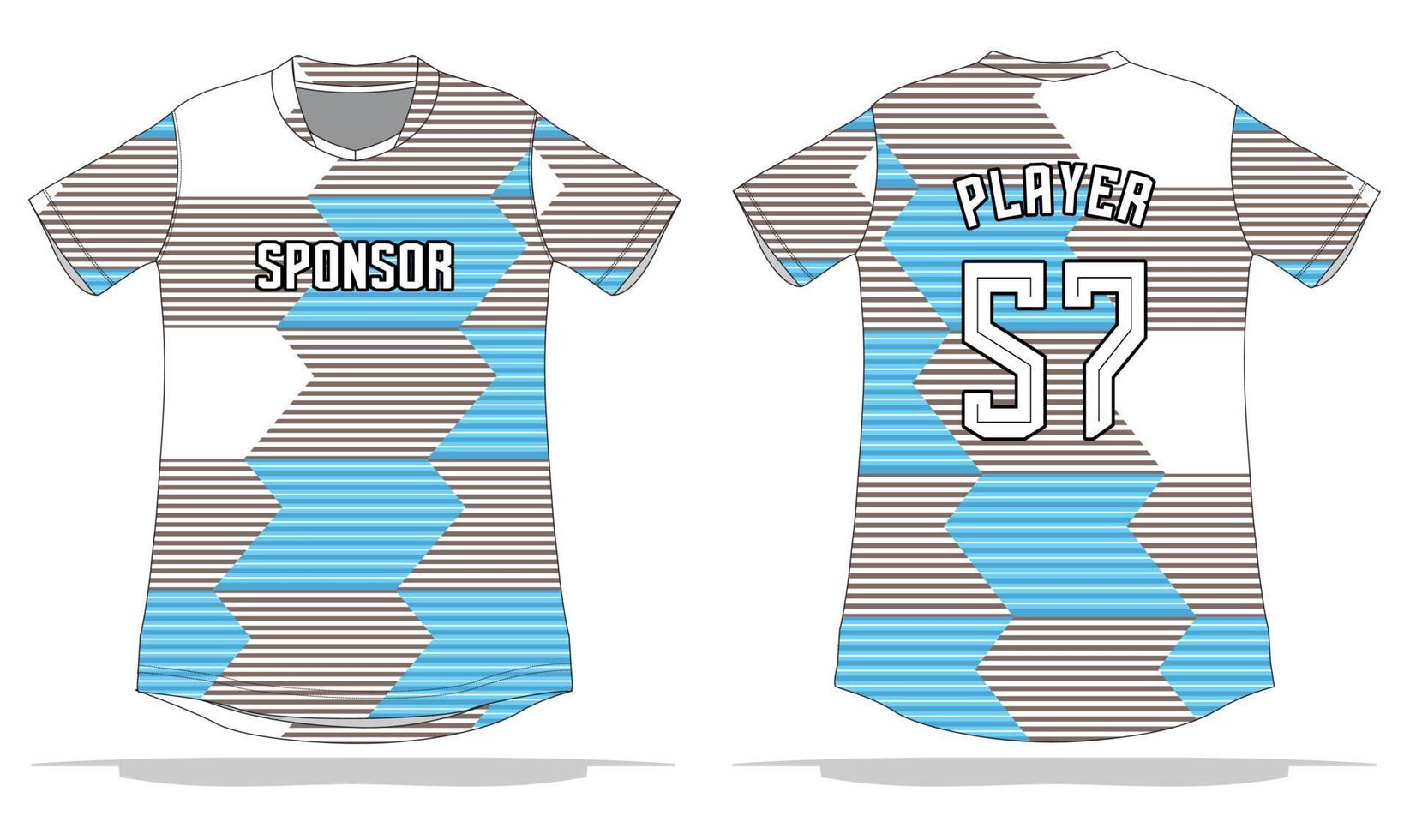 sport uniform pattern background design vector