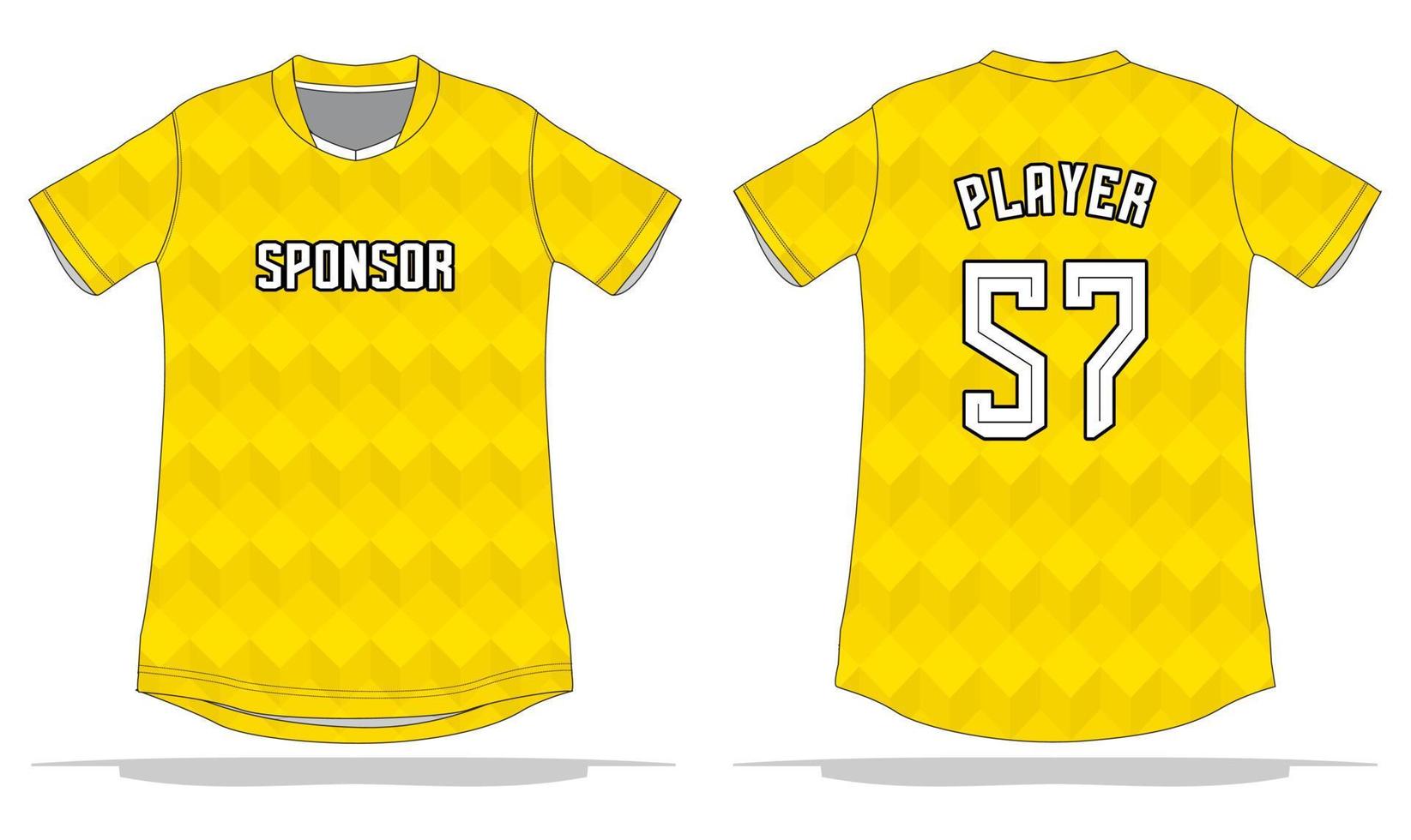 sport uniform pattern background design vector