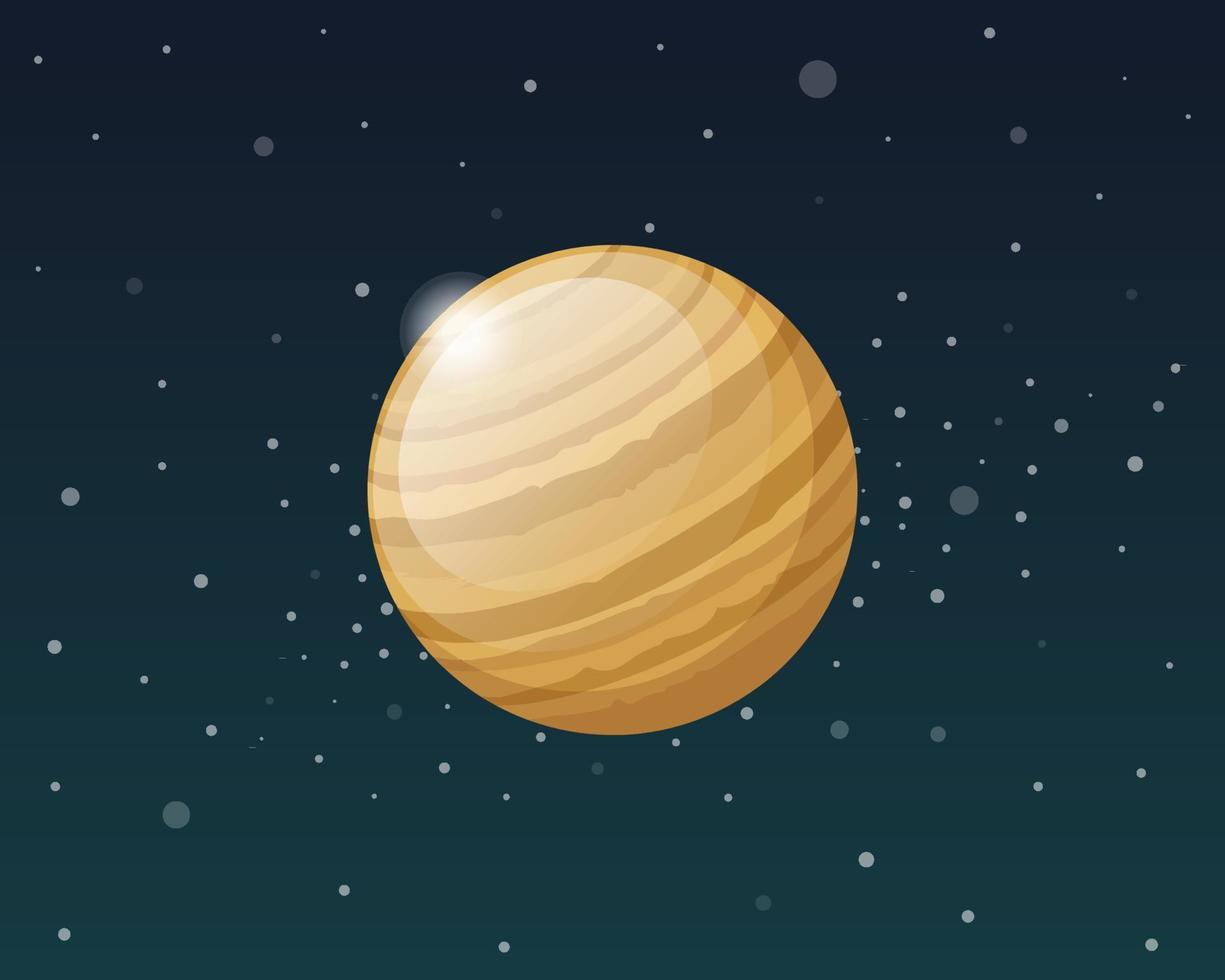 Plants Solar System - Venus vector