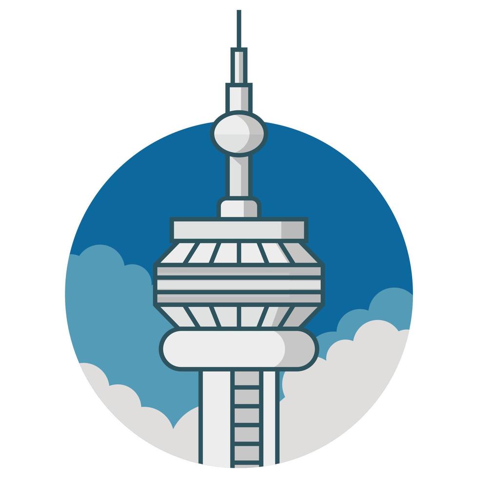 World famous building - Toronto vector