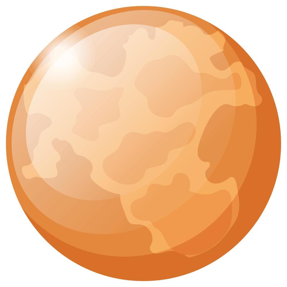 Plants Solar System - Mercury vector
