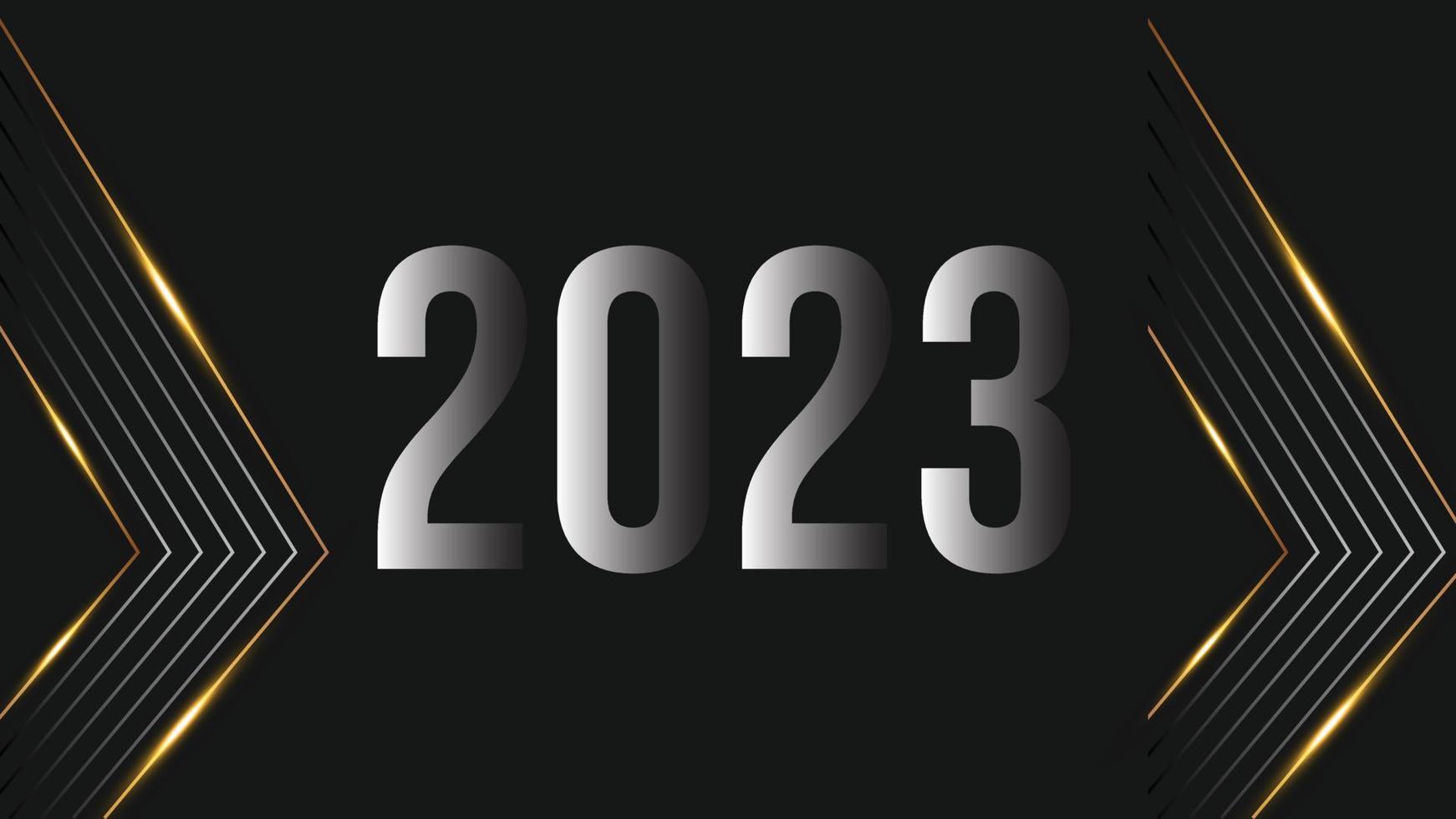 vector de diseño de texto 2023
