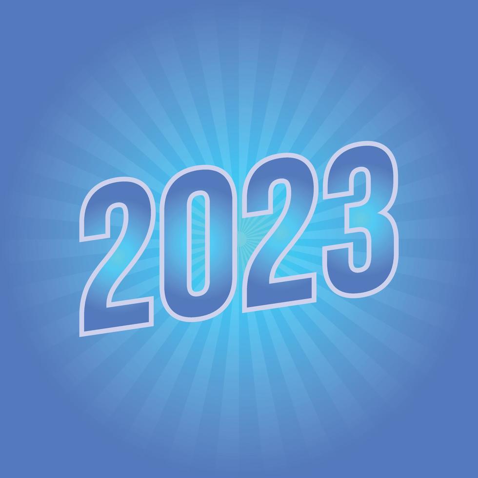 2023 text design vector