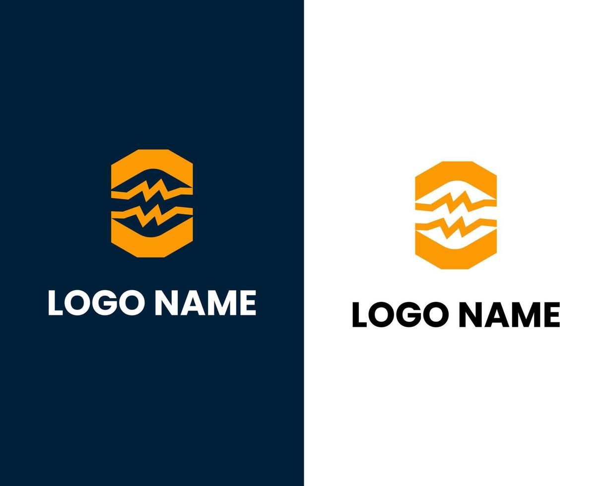 plantilla de diseño de logotipo de empresa letra w y m vector