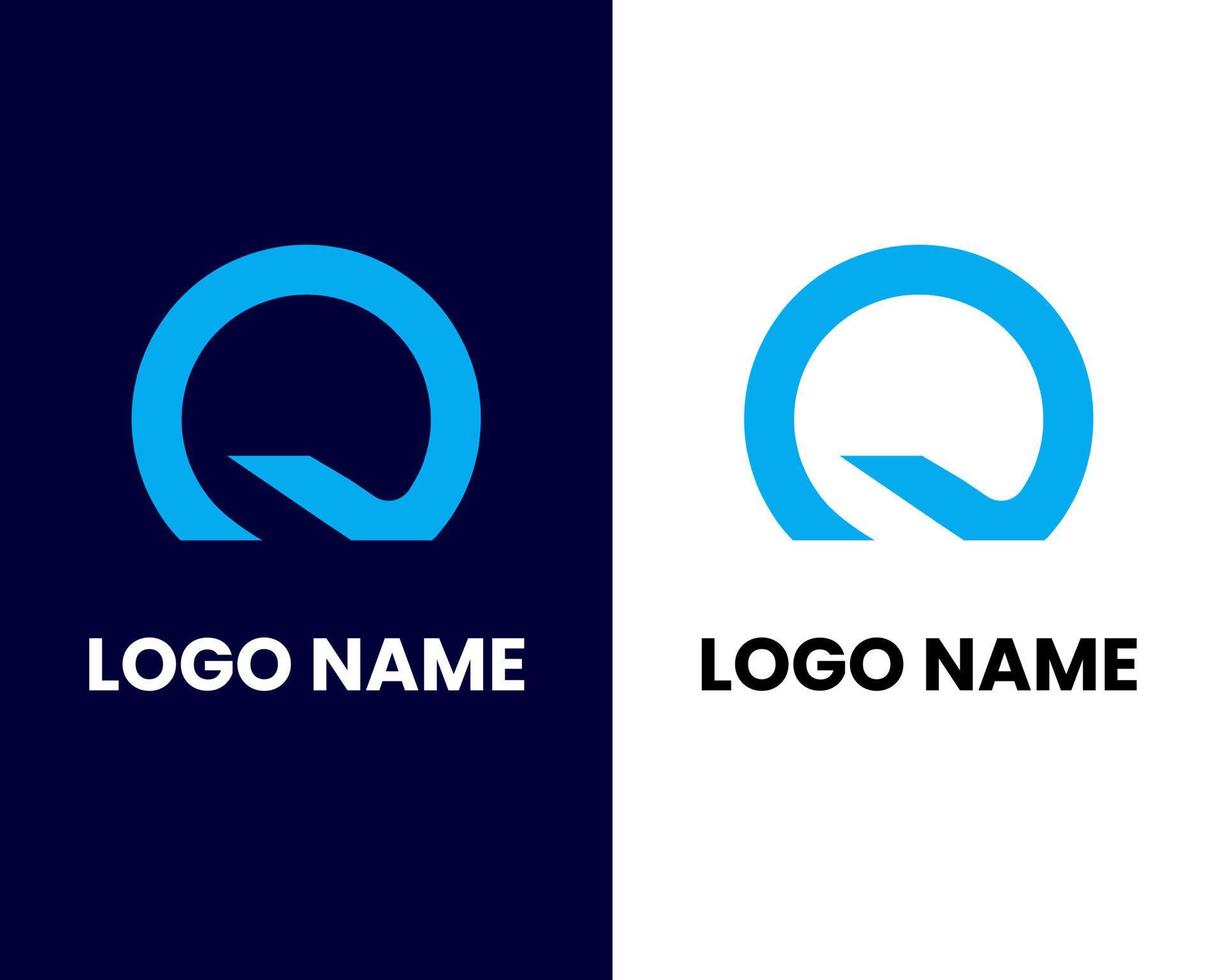 O and V logo with a clean and modern look vector