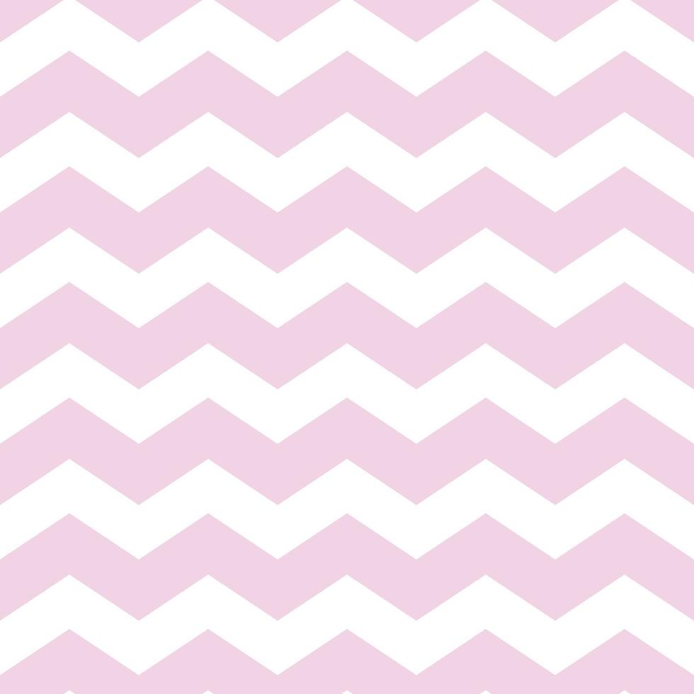 Pastel pink chevron print, zigzag geometric vector pattern