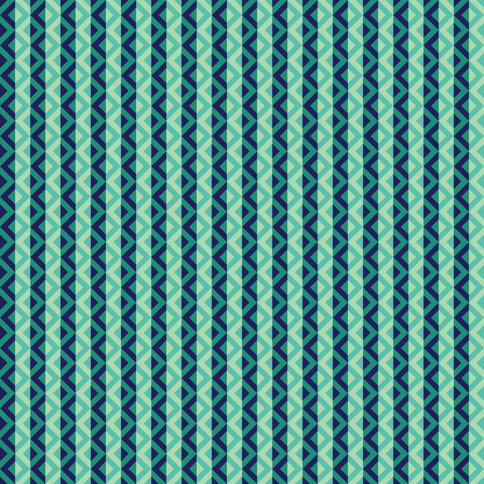 Dark green geometric seamless repeat pattern vector